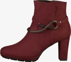 Marco Tozzi Klassieke Enkellaarsjes Enkellaarsjes Dames Donkerrood 9 Marco Tozzi Klassieke Enkellaarsjes Enkellaarsjes Dames Donkerrood -Clothing store d46a3fdb0f7684defa31759426c370ae