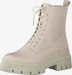 Marco Tozzi Enkellaarsjes Veterlaarsjes Dames Poederroze