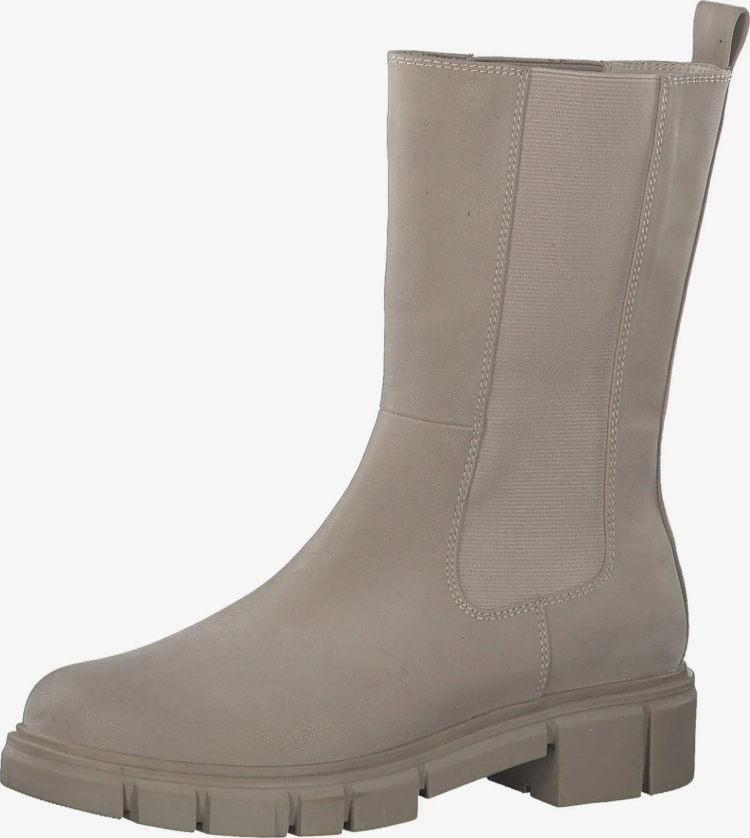 Marco Tozzi Enkellaarsjes Chelsea Boots Dames Beige Gemêleerd 1 Marco Tozzi Enkellaarsjes Chelsea Boots Dames Beige Gemêleerd