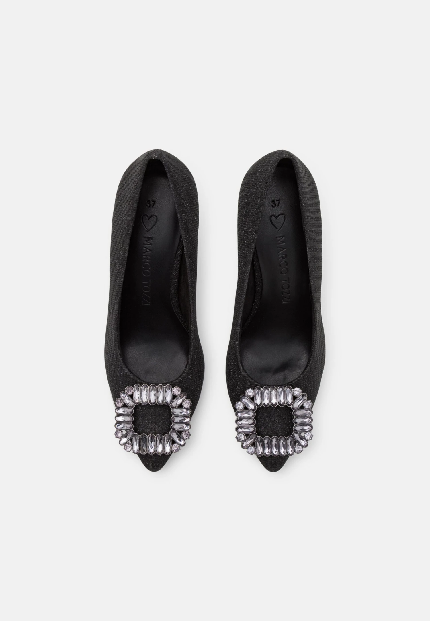 Marco Tozzi Klassieke Pumps - Black Metallic 6 Marco Tozzi Klassieke Pumps - Black Metallic - Afbeelding 6