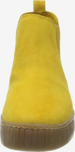 Marco Tozzi Enkellaarsjes Chelsea Boots Dames Citroengeel -Clothing store e197e34c2d02f3d5b3433dbb2a16146c