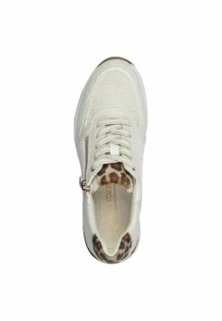 Marco Tozzi By Guido Maria Kretschmer - Sneakers Laag - Cream Leo -Clothing store e27e5abe050443338061c298ba3479ea
