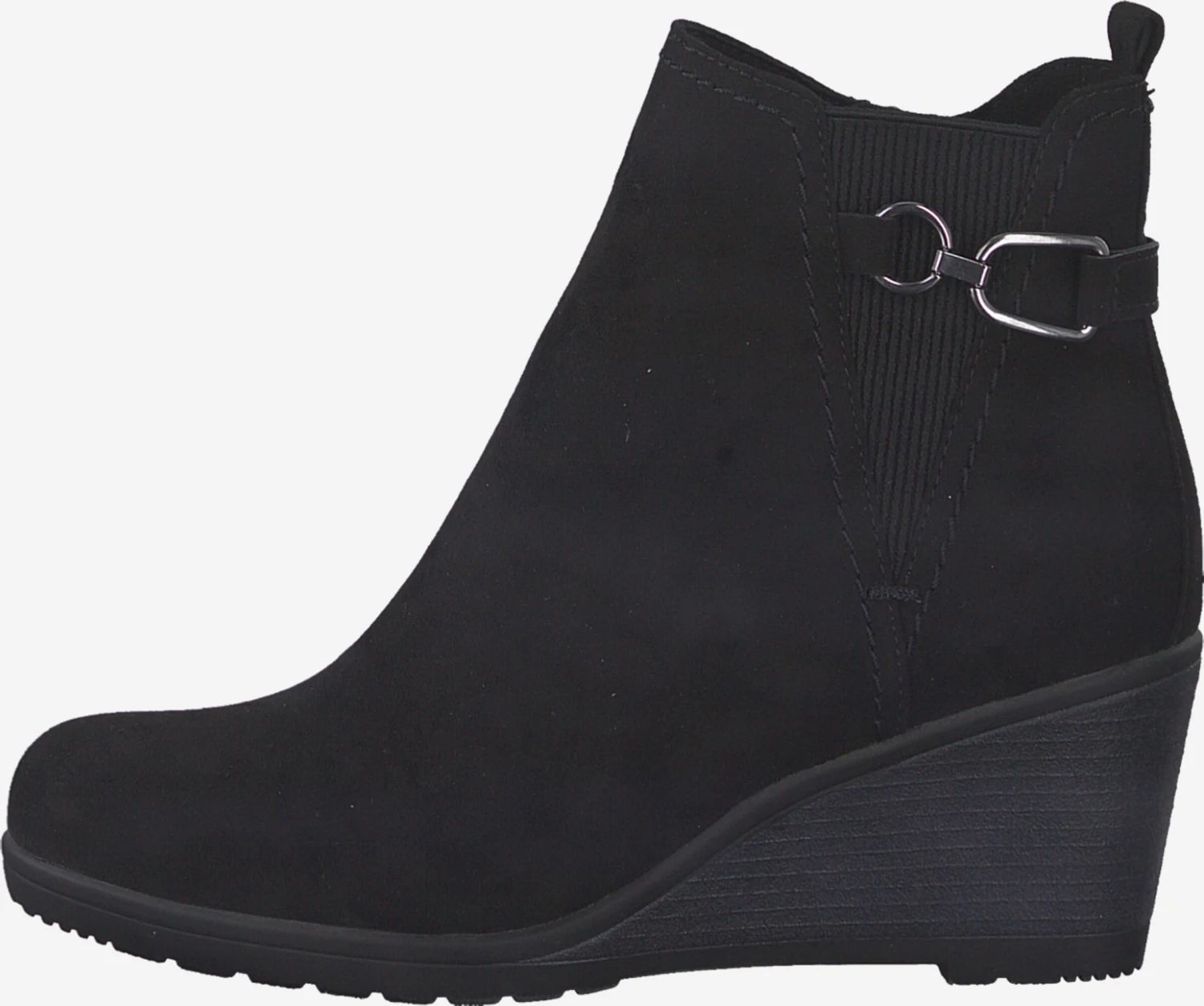 Marco Tozzi Overige Enkellaarsjes Enkellaarsje Dames Zwart 2 Marco Tozzi Overige Enkellaarsjes Enkellaarsje Dames Zwart - Afbeelding 2