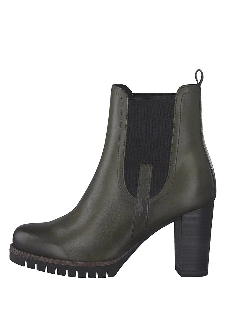 Marco Tozzi Korte Laarzen - Khaki 1 Marco Tozzi Korte Laarzen - Khaki