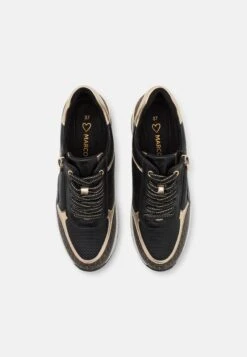 Marco Tozzi Sneakers Laag - Black/Gold-Coloured 11 Marco Tozzi Sneakers Laag - Black/Gold-Coloured -Clothing store e50a08d365104430b5b0f0a641ed7ed3