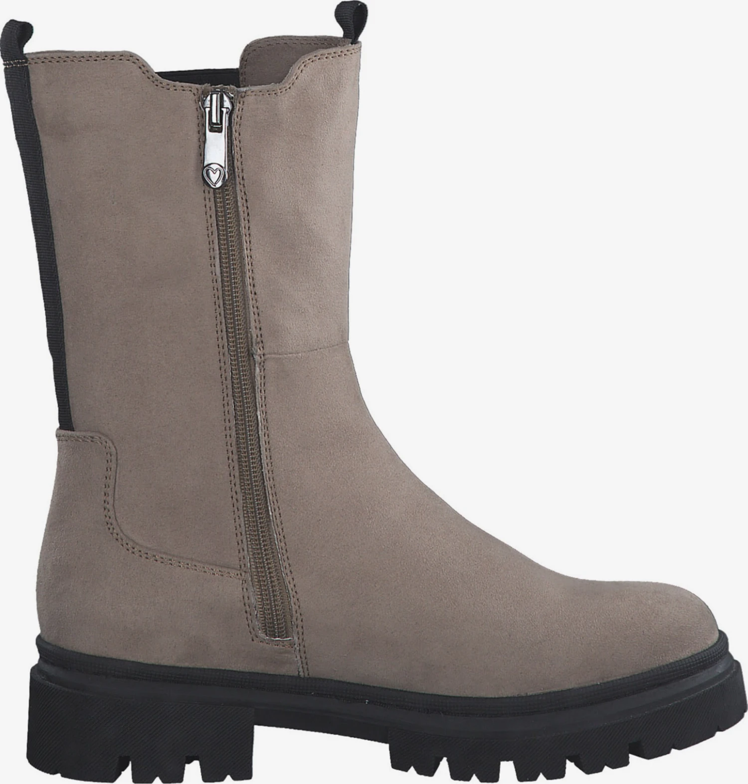 Marco Tozzi Enkellaarsjes Chelsea Boots Dames Kaki 3 Marco Tozzi Enkellaarsjes Chelsea Boots Dames Kaki - Afbeelding 3