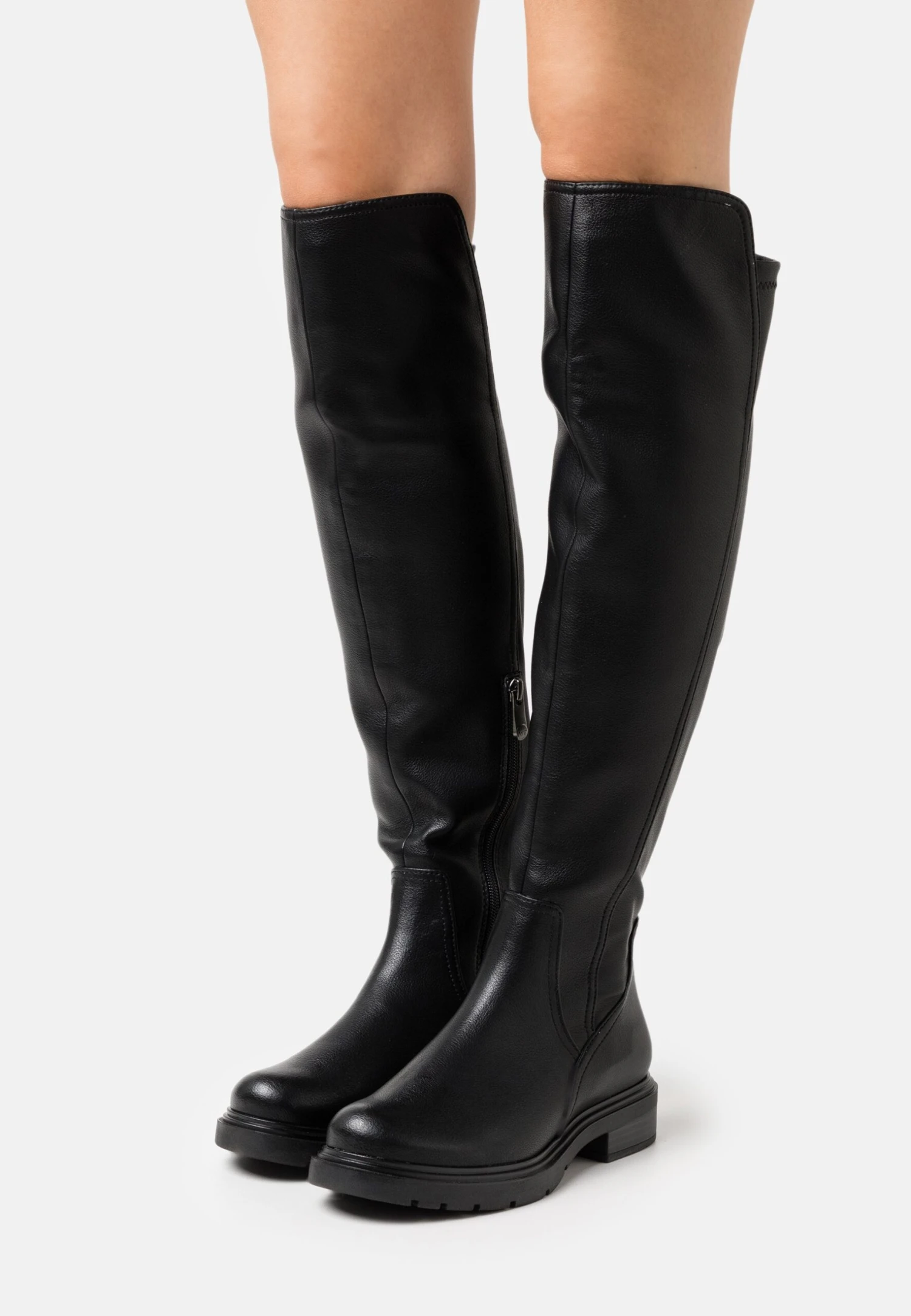 Marco Tozzi Overknee Laarzen - Black 1 Marco Tozzi Overknee Laarzen - Black