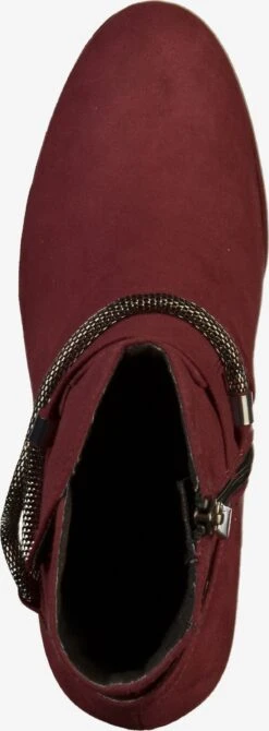 Marco Tozzi Klassieke Enkellaarsjes Enkellaarsjes Dames Donkerrood 13 Marco Tozzi Klassieke Enkellaarsjes Enkellaarsjes Dames Donkerrood -Clothing store e7d7b9af3cb17ce1ac036d5e77b70706