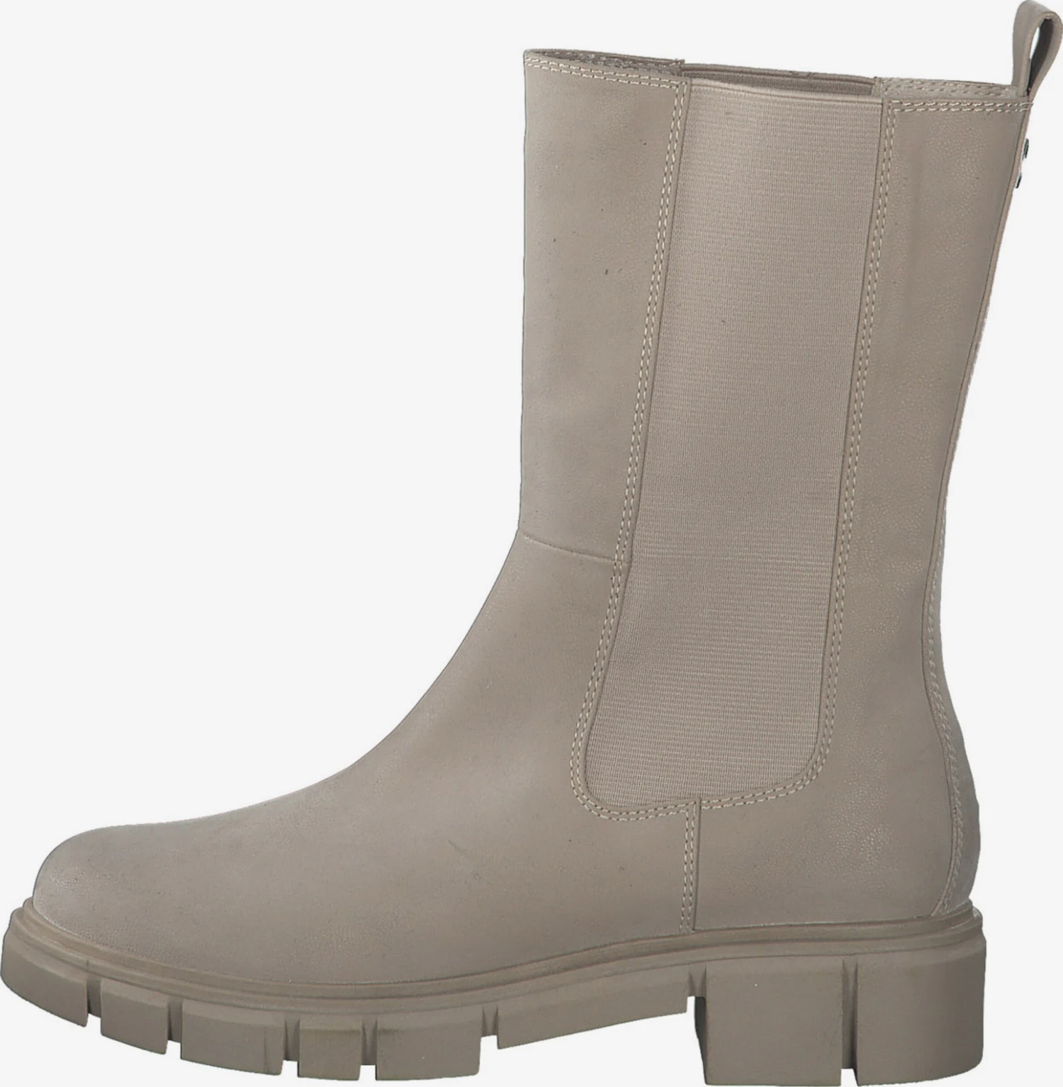 Marco Tozzi Enkellaarsjes Chelsea Boots Dames Beige Gemêleerd 2 Marco Tozzi Enkellaarsjes Chelsea Boots Dames Beige Gemêleerd - Afbeelding 2