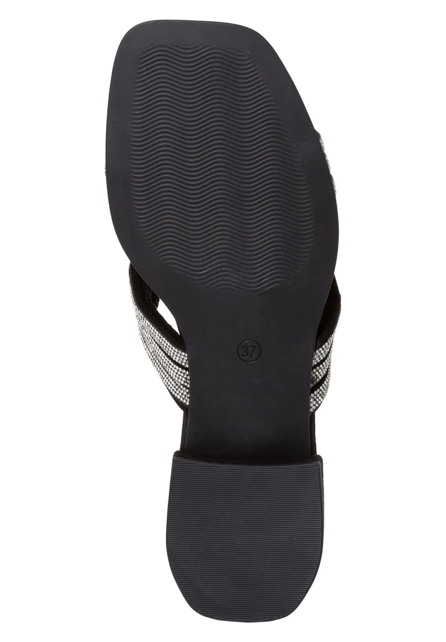 Marco Tozzi By Guido Maria Kretschmer - Muiltjes - Black Comb 4 Marco Tozzi By Guido Maria Kretschmer - Muiltjes - Black Comb - Afbeelding 4