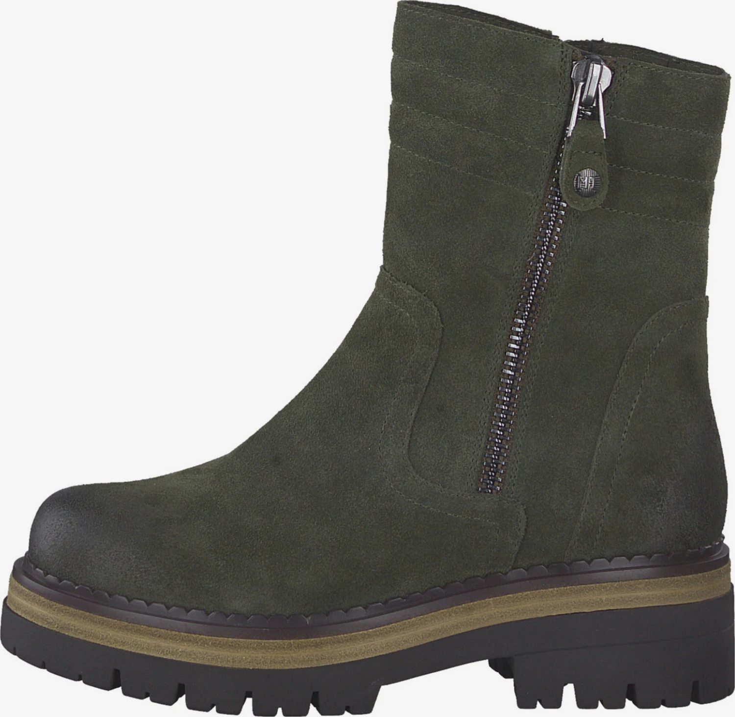 Marco Tozzi Klassieke Enkellaarsjes Enkellaarsjes Dames Donkergroen 2 Marco Tozzi Klassieke Enkellaarsjes Enkellaarsjes Dames Donkergroen - Afbeelding 2