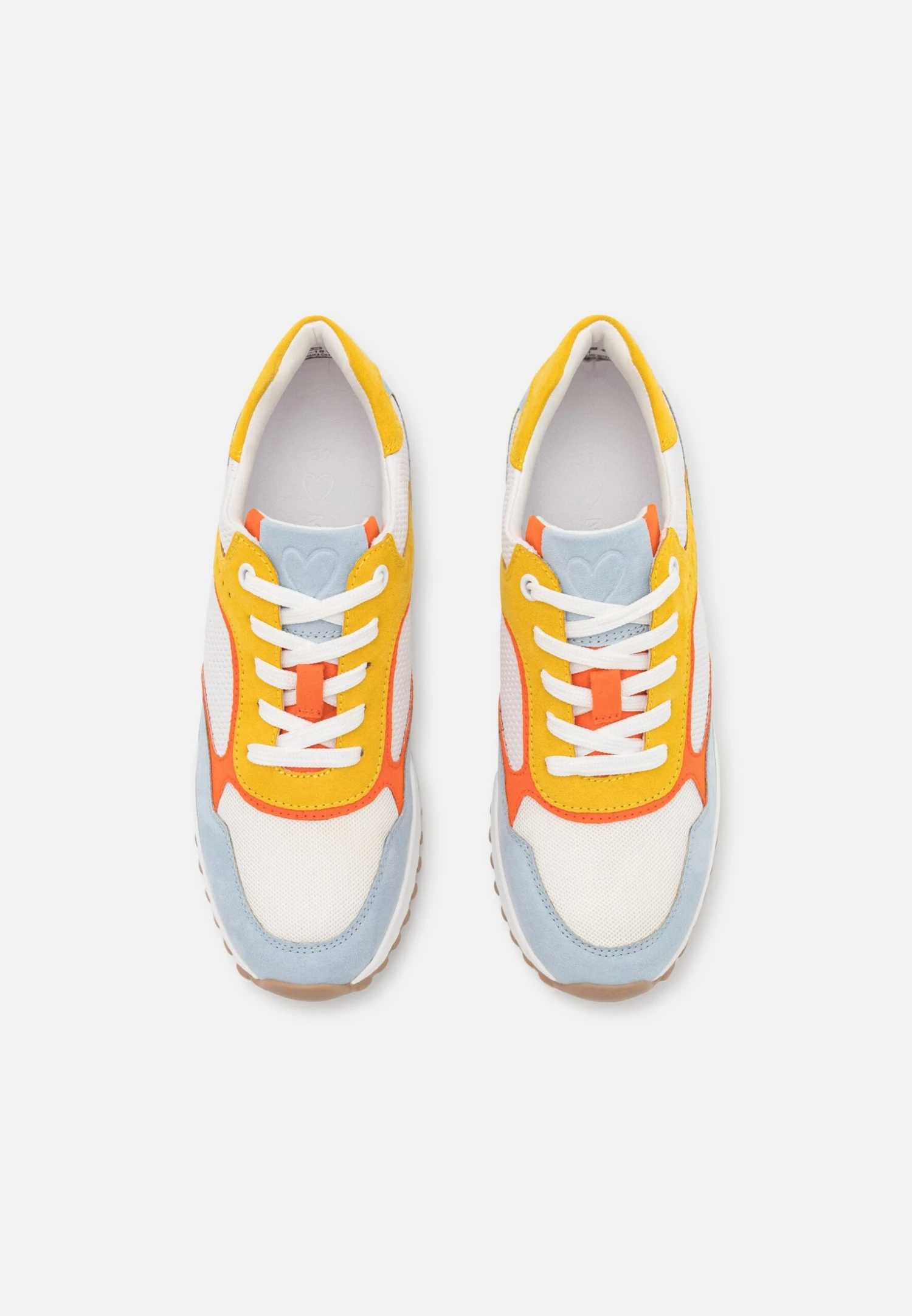 Marco Tozzi Sneakers Laag - White/Light Blue 6 Marco Tozzi Sneakers Laag - White/Light Blue - Afbeelding 6