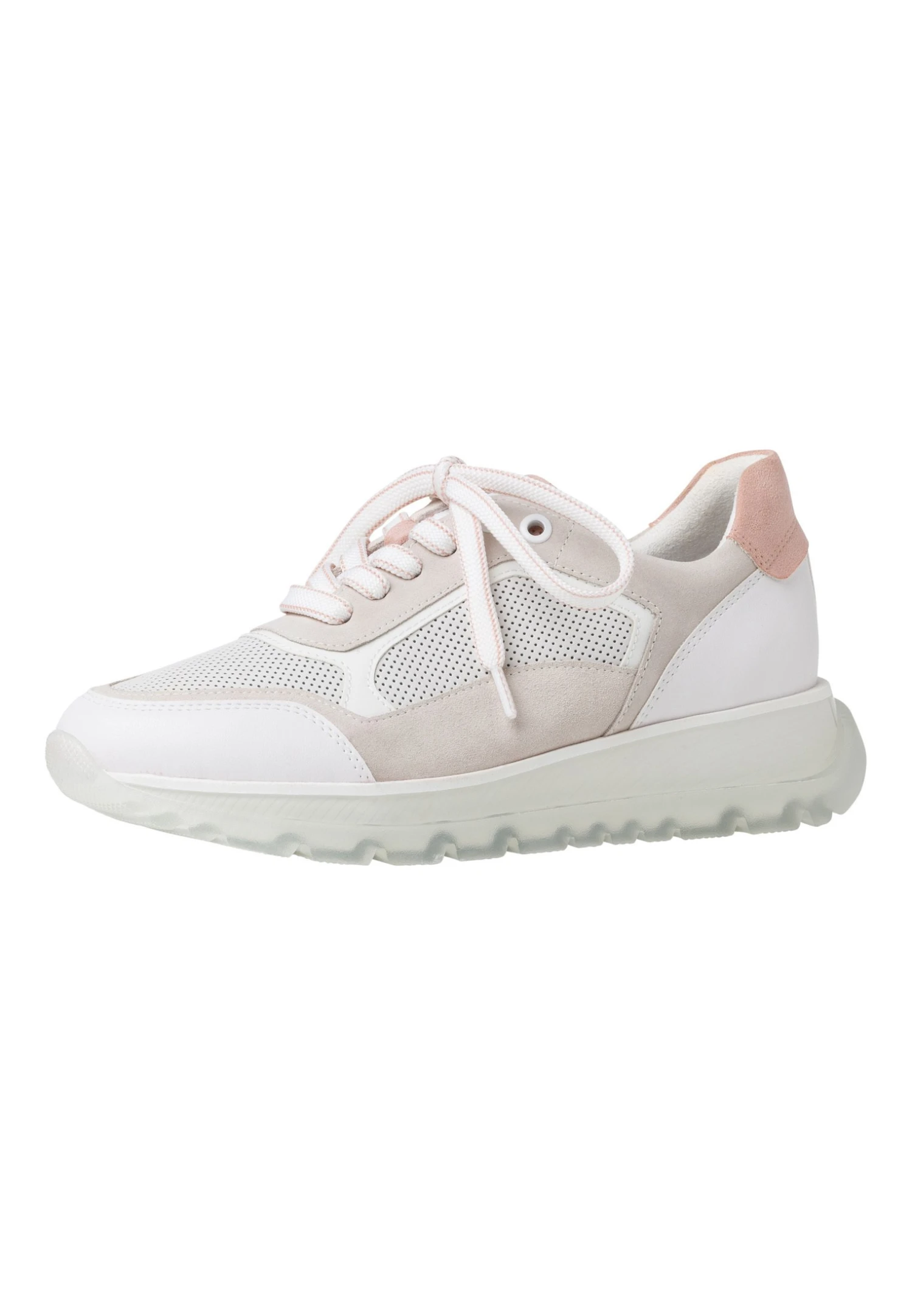 Marco Tozzi By Guido Maria Kretschmer - Sneakers Laag - White/Rose 3 Marco Tozzi By Guido Maria Kretschmer - Sneakers Laag - White/Rose - Afbeelding 3