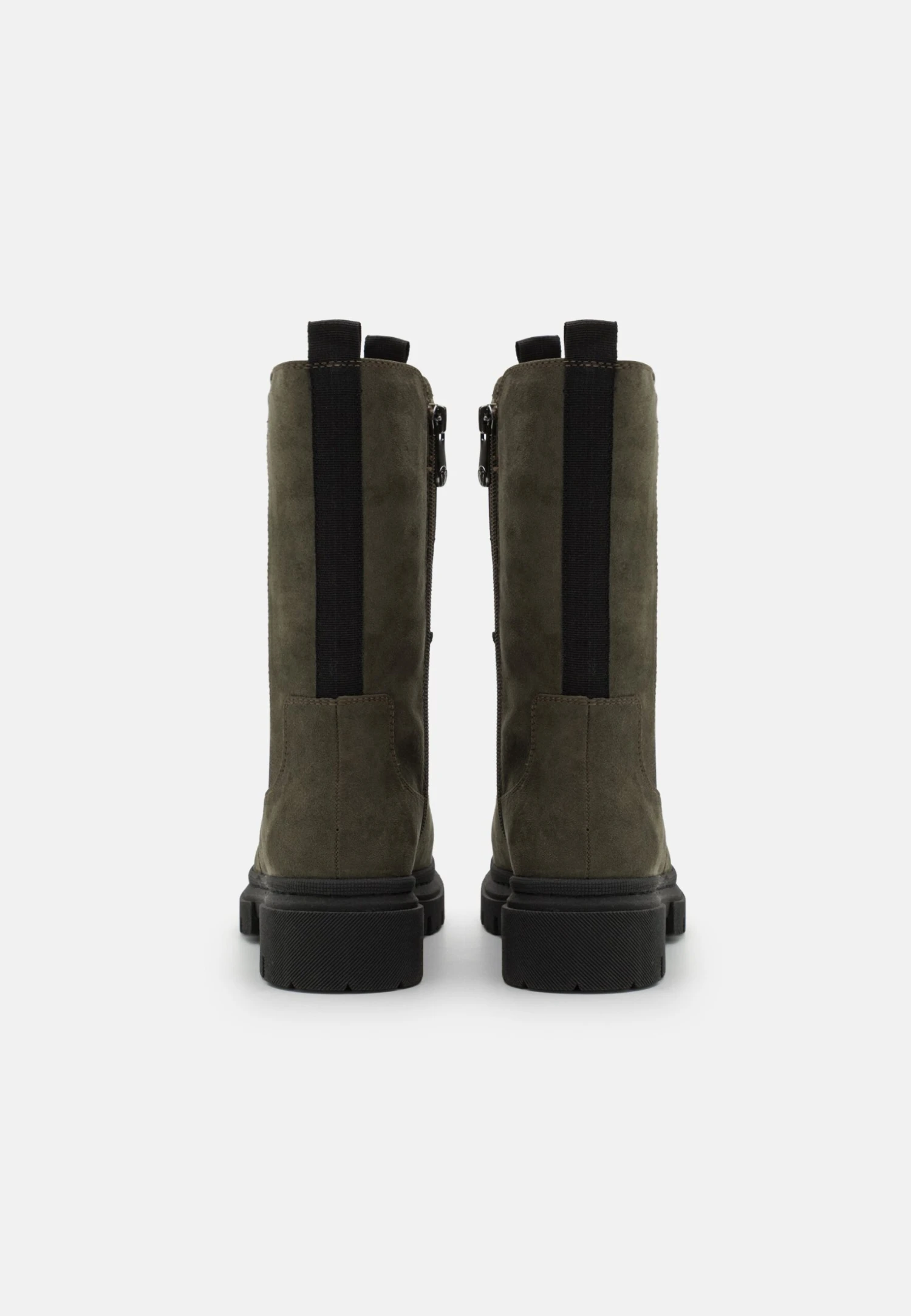 Marco Tozzi Plateaulaarzen - Khaki 4 Marco Tozzi Plateaulaarzen - Khaki - Afbeelding 4