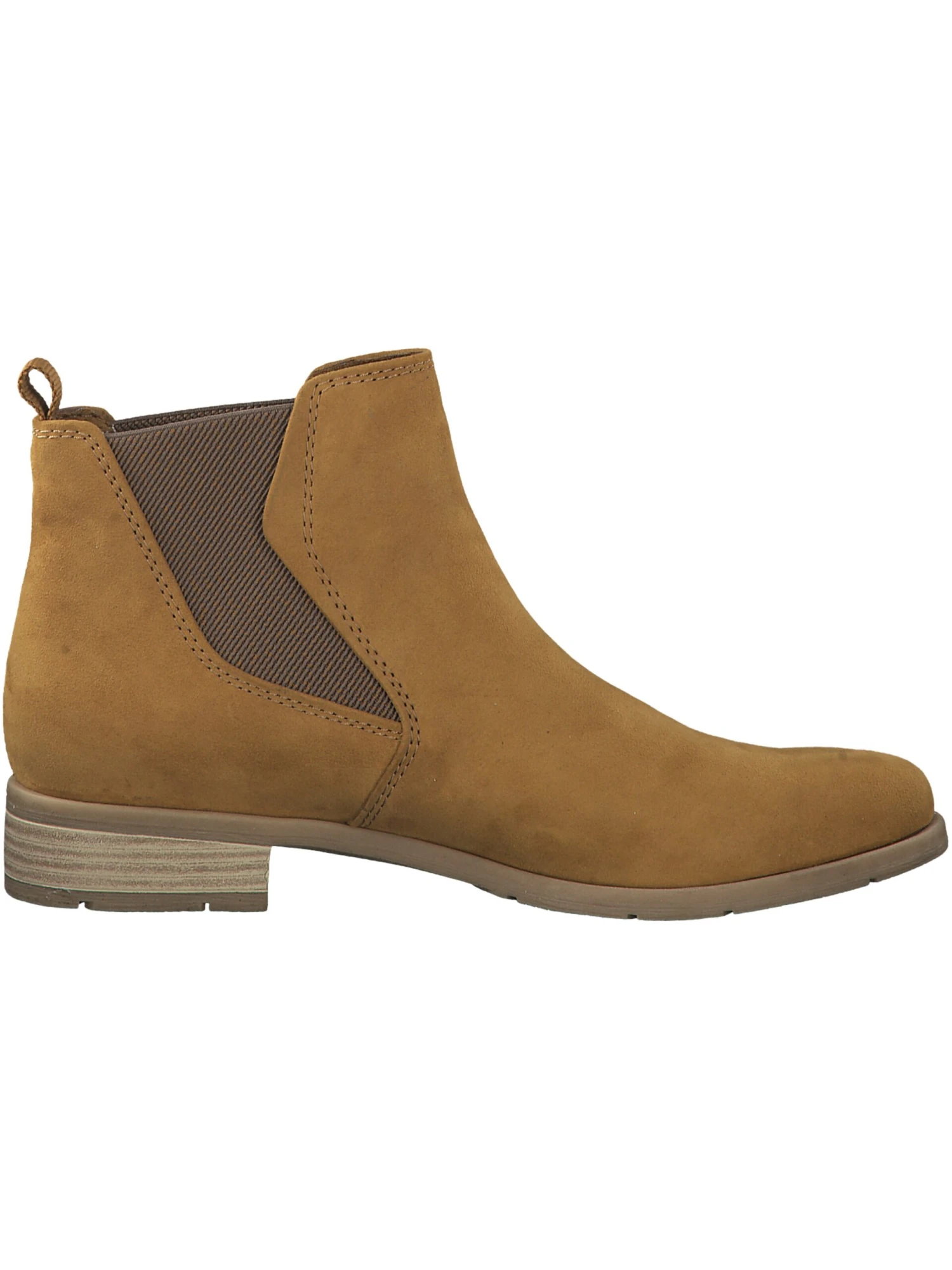 Marco Tozzi Enkellaarsjes Chelsea Boots Dames Curry 2 Marco Tozzi Enkellaarsjes Chelsea Boots Dames Curry - Afbeelding 2