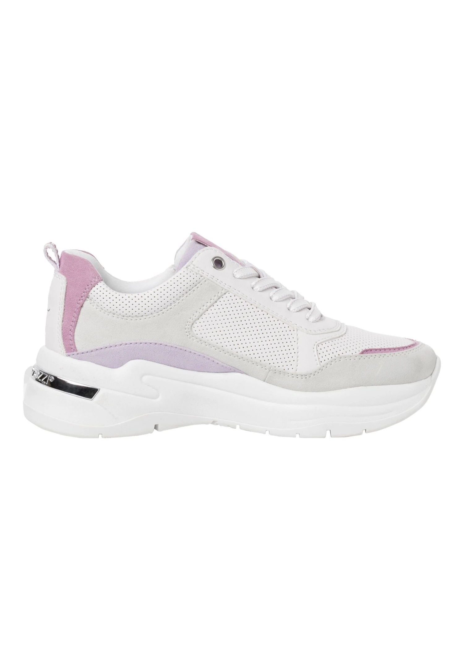 Marco Tozzi By Guido Maria Kretschmer - Sneakers Laag - White Lilac C. 5 Marco Tozzi By Guido Maria Kretschmer - Sneakers Laag - White Lilac C. - Afbeelding 5