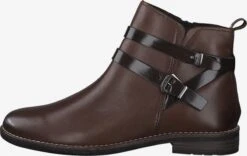 Marco Tozzi Overige Enkellaarsjes Enkellaarsje Dames Donkerbruin -Clothing store febc881bb52b92db70ef44bcf5cd6c73