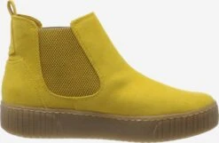 Marco Tozzi Enkellaarsjes Chelsea Boots Dames Citroengeel -Clothing store ff889d445e7686edae73f12b68c59ef7